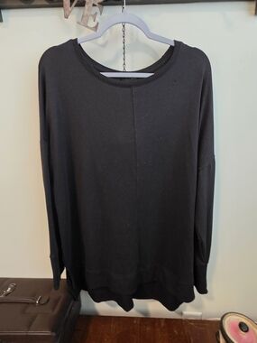 Classic Black Long-Sleeve Women’s Sweater